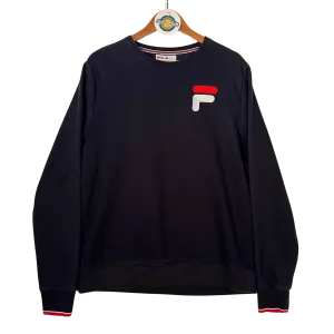 Fila Black Stripe Trim Pullover