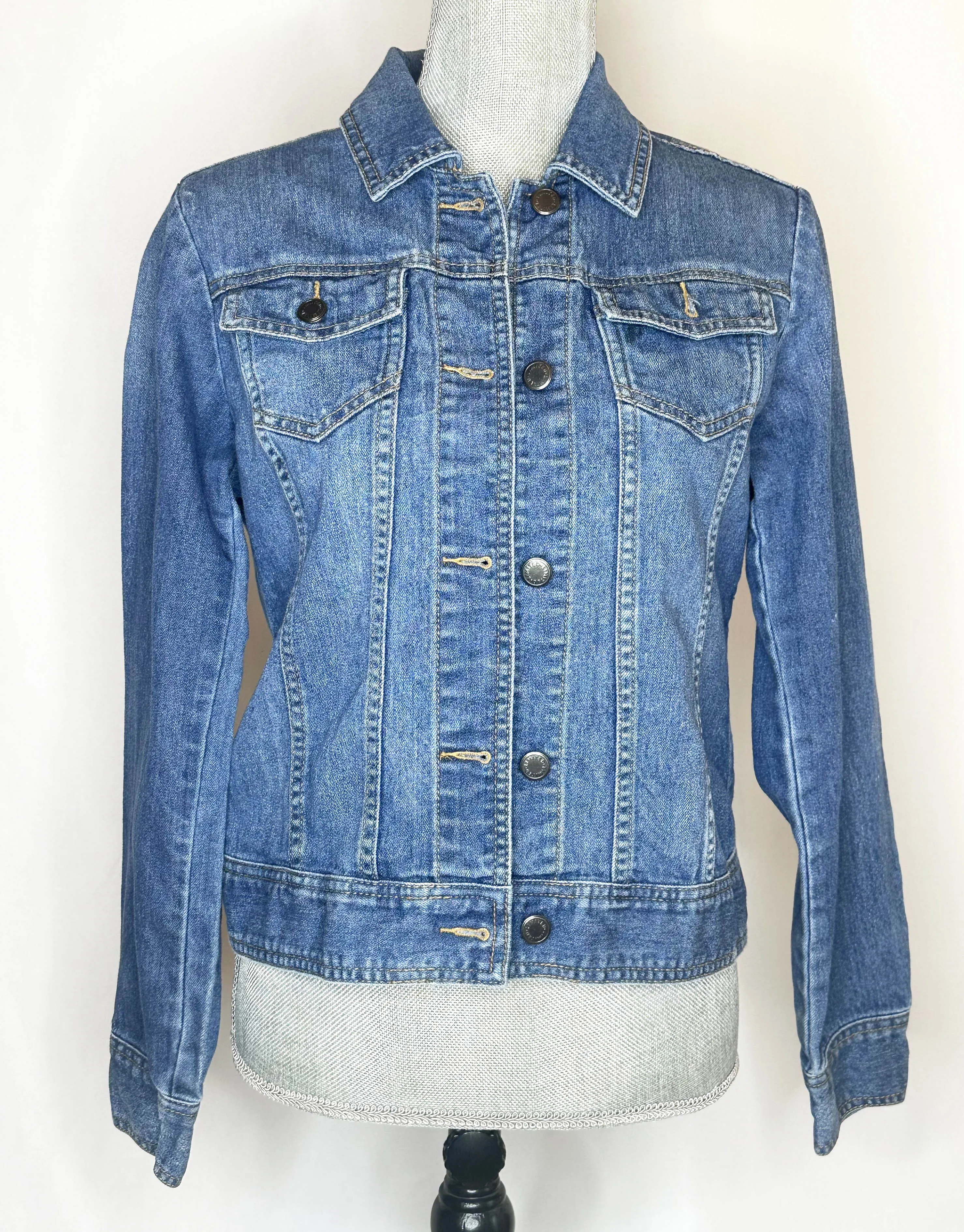 Full Crystal elite "From her cowboy roots"  Womens Denim Jacket