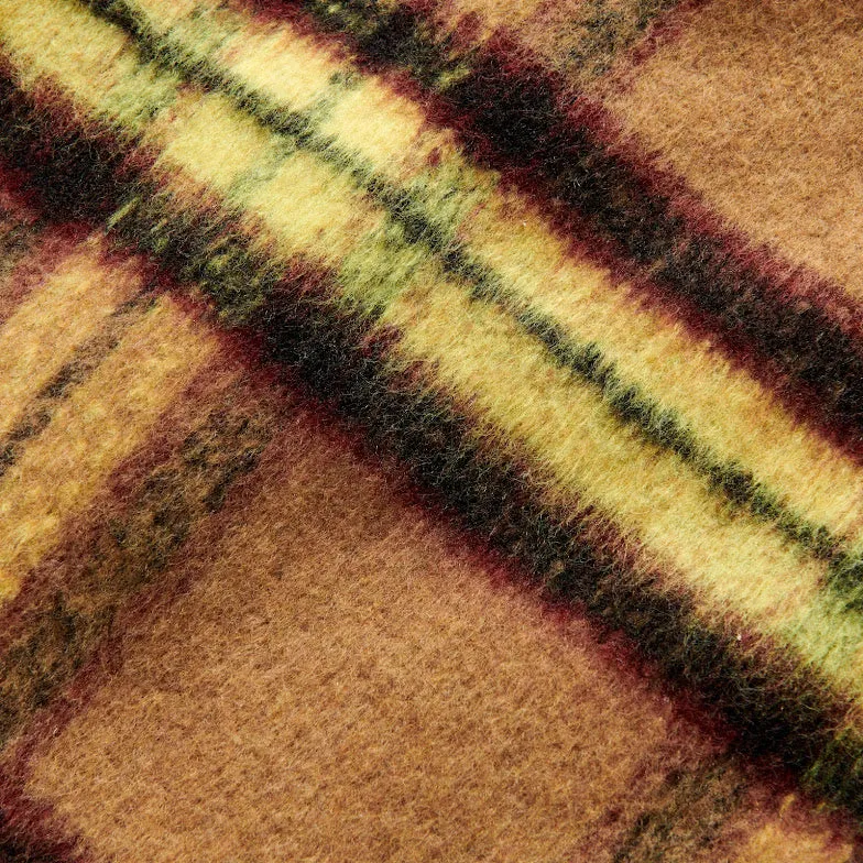 FURY FLEECE FLANNEL JACKET (RUST)