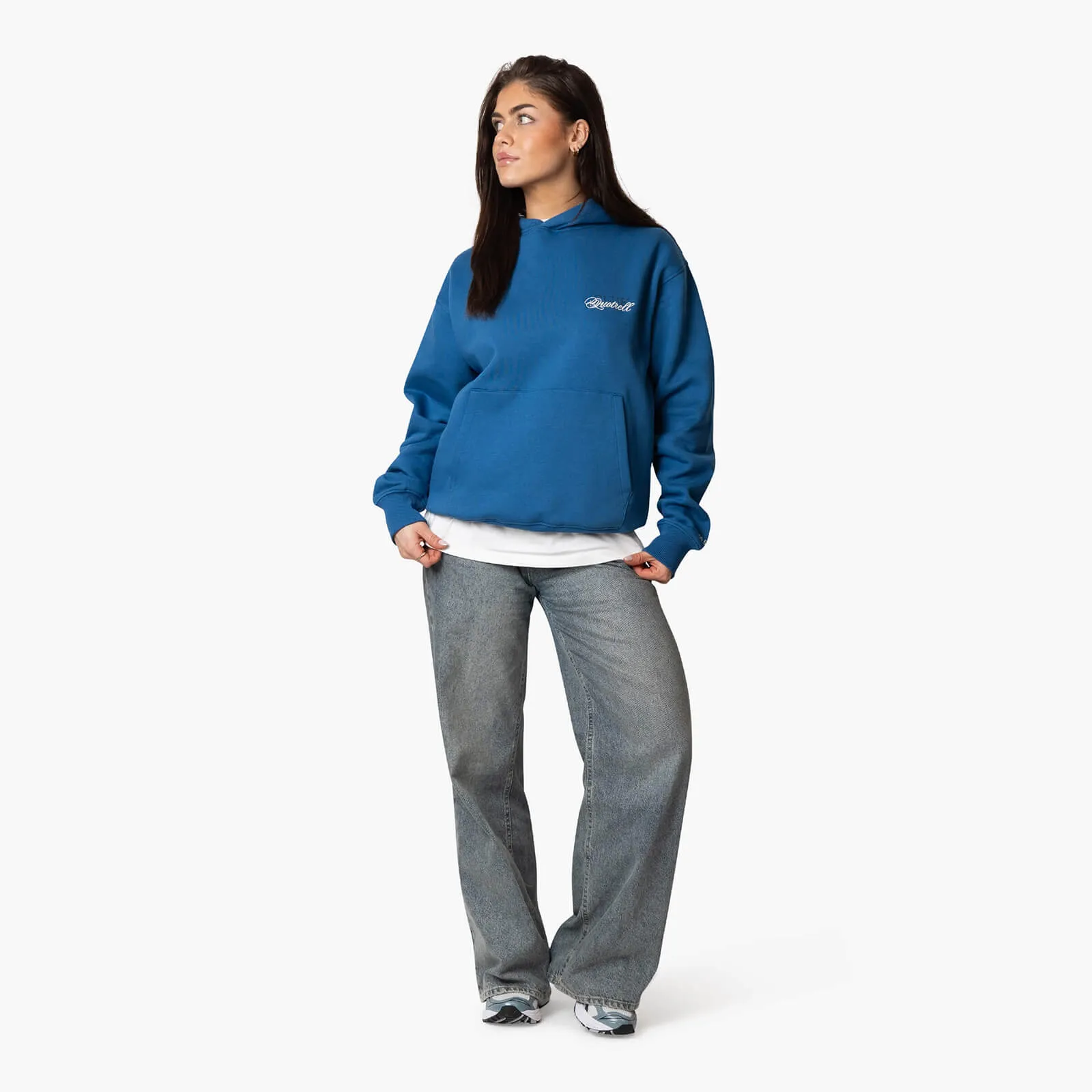 FUTURA HOODIE | COBALT/WHITE