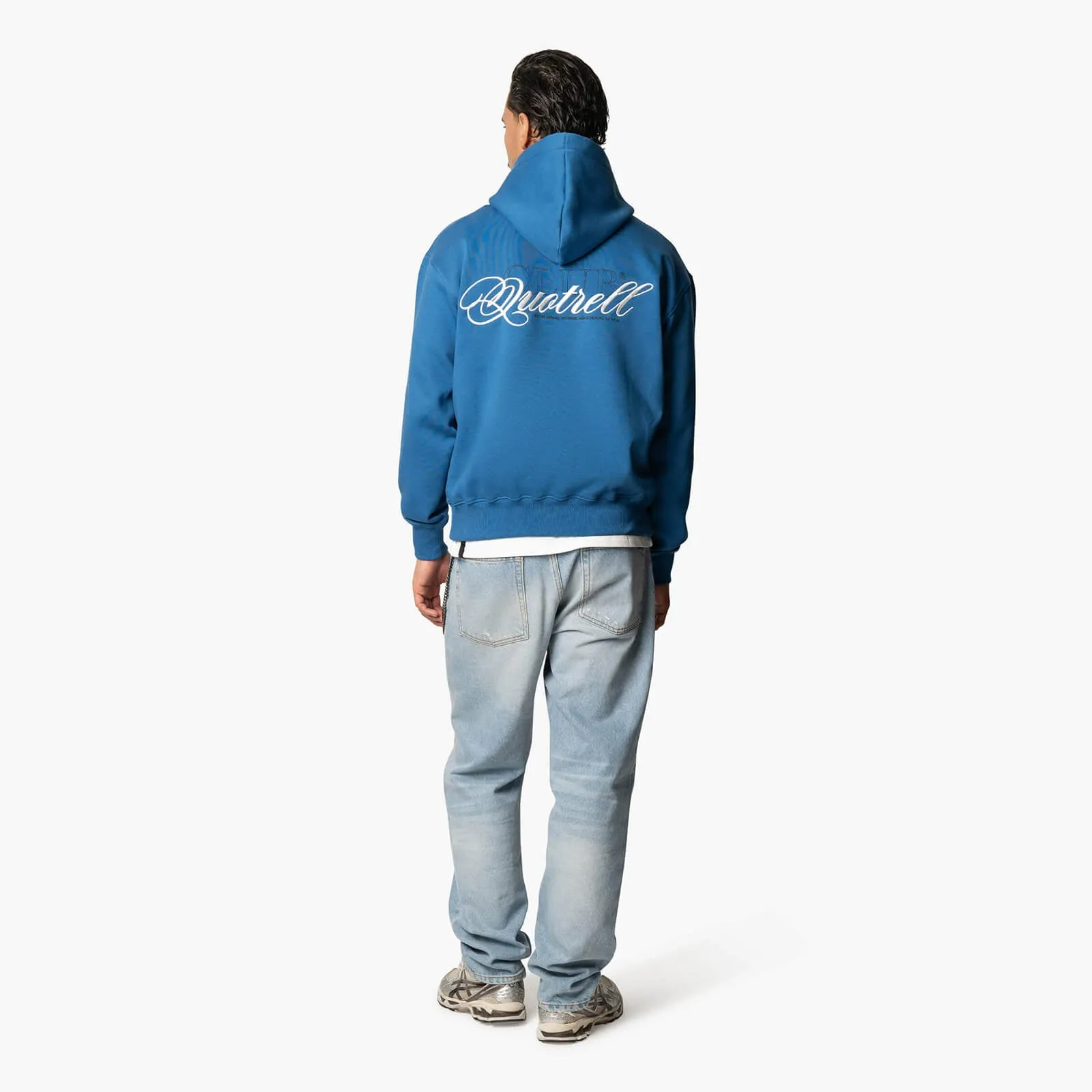 FUTURA HOODIE | COBALT/WHITE