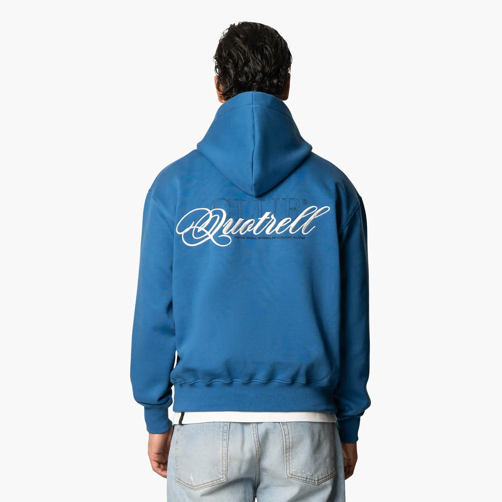 FUTURA HOODIE | COBALT/WHITE