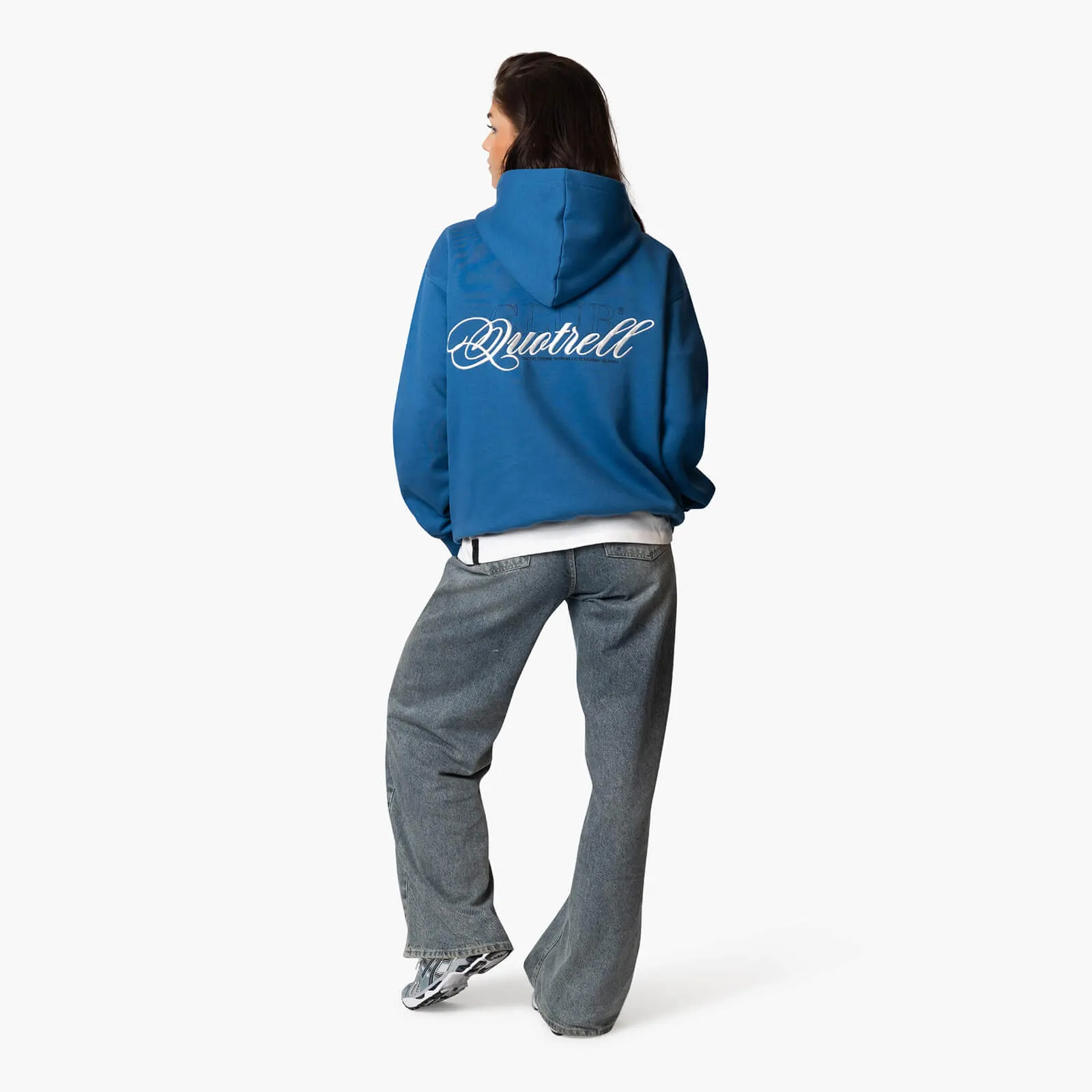 FUTURA HOODIE | COBALT/WHITE