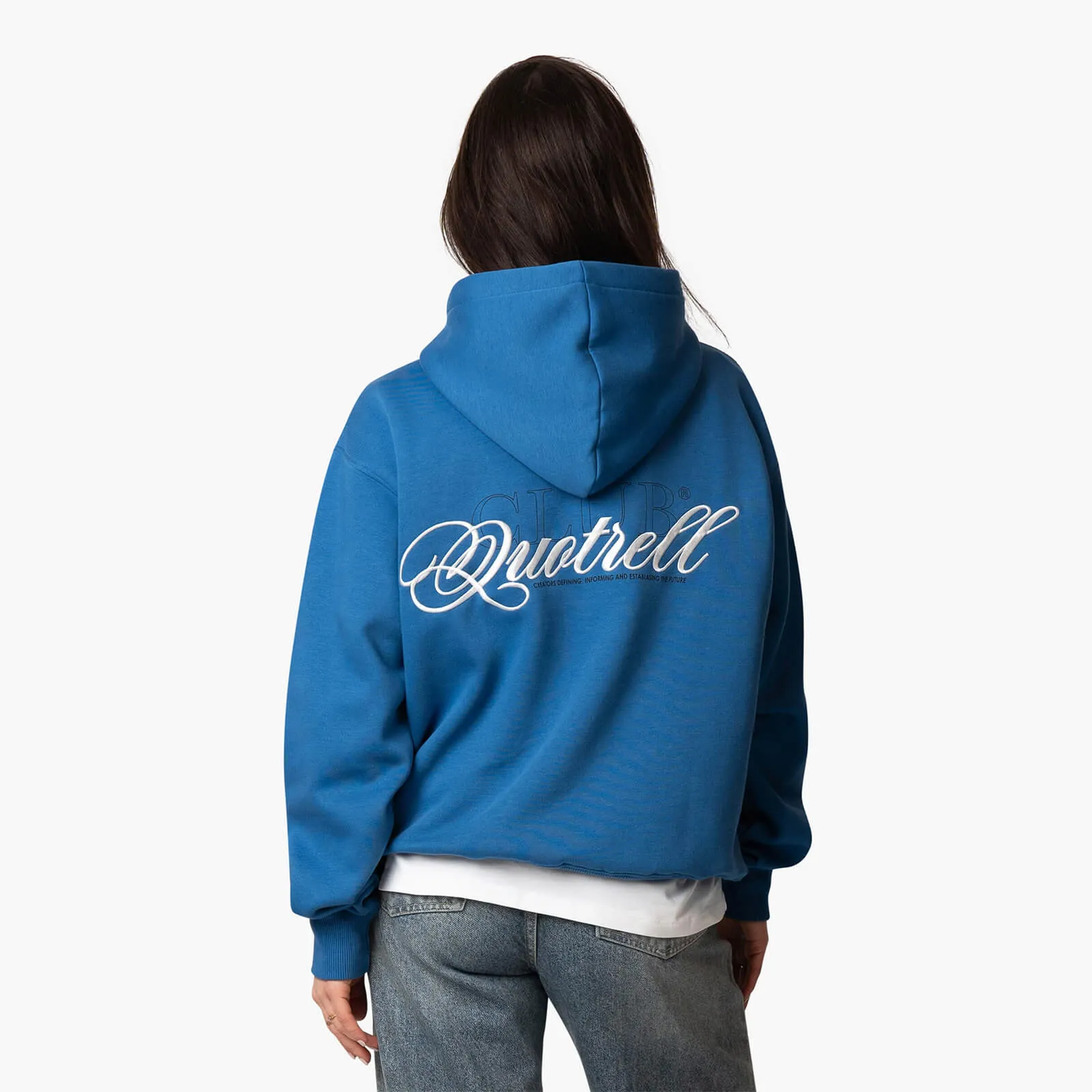 FUTURA HOODIE | COBALT/WHITE