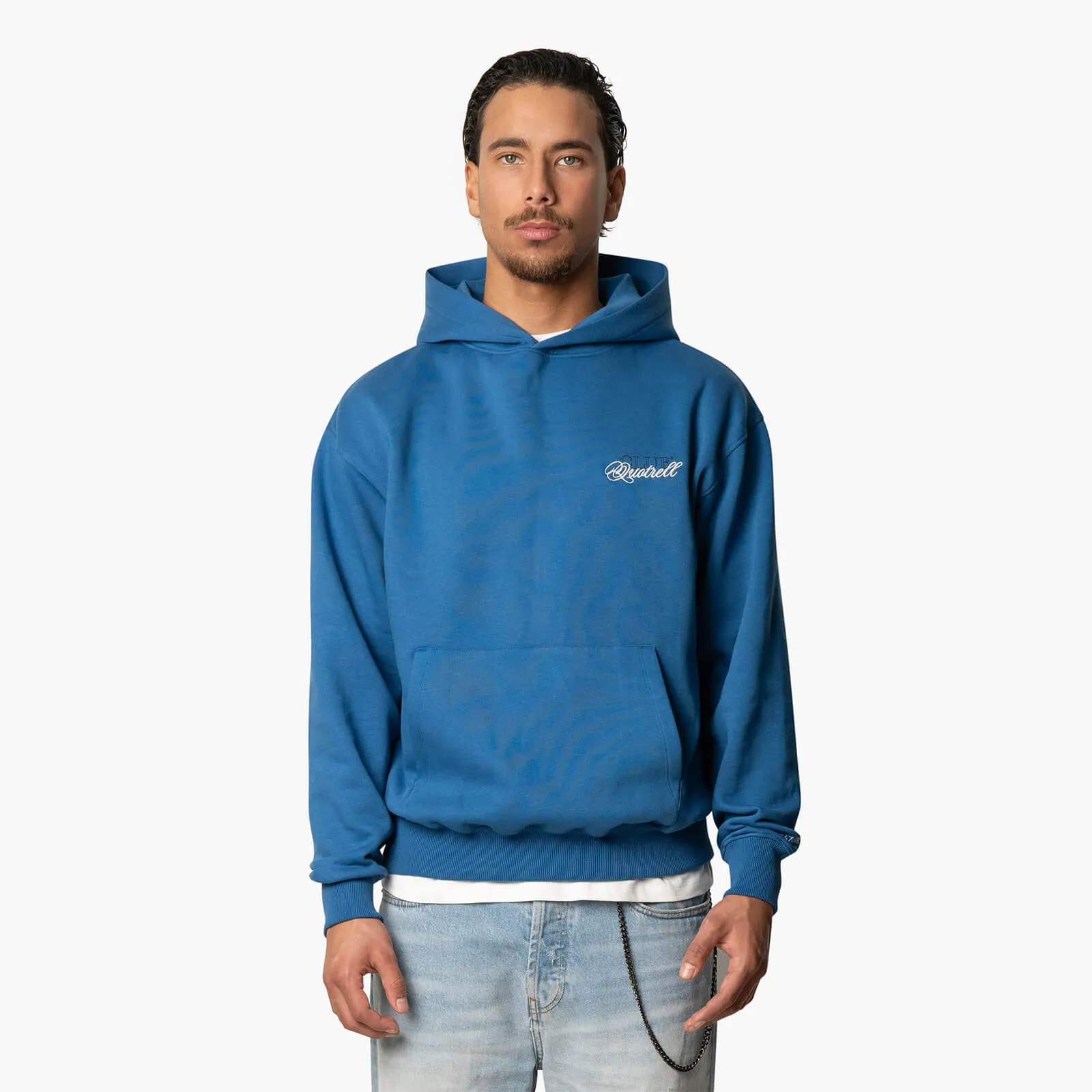 FUTURA HOODIE | COBALT/WHITE