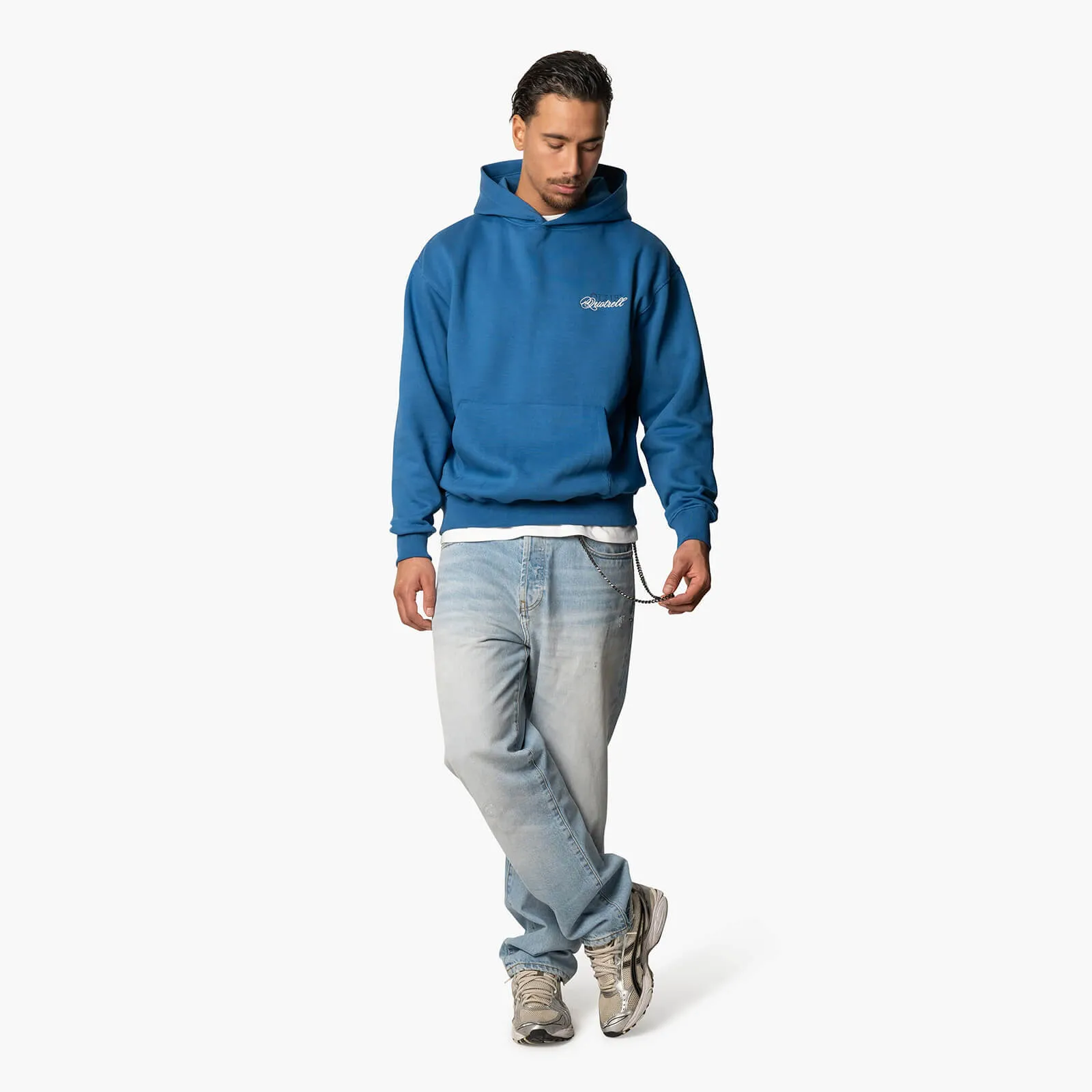 FUTURA HOODIE | COBALT/WHITE