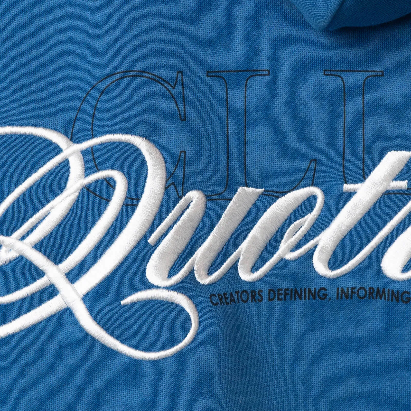 FUTURA HOODIE | COBALT/WHITE