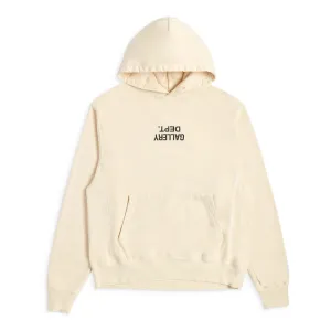 Gallery Dept. Upside Down Logo Hoodie Cream