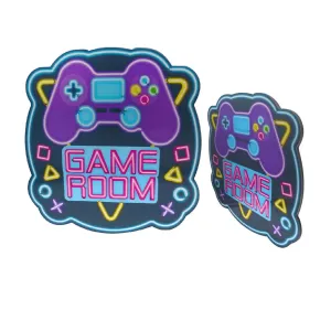 GAME ROOM LENTICULAR SIGN 3D EFFECT