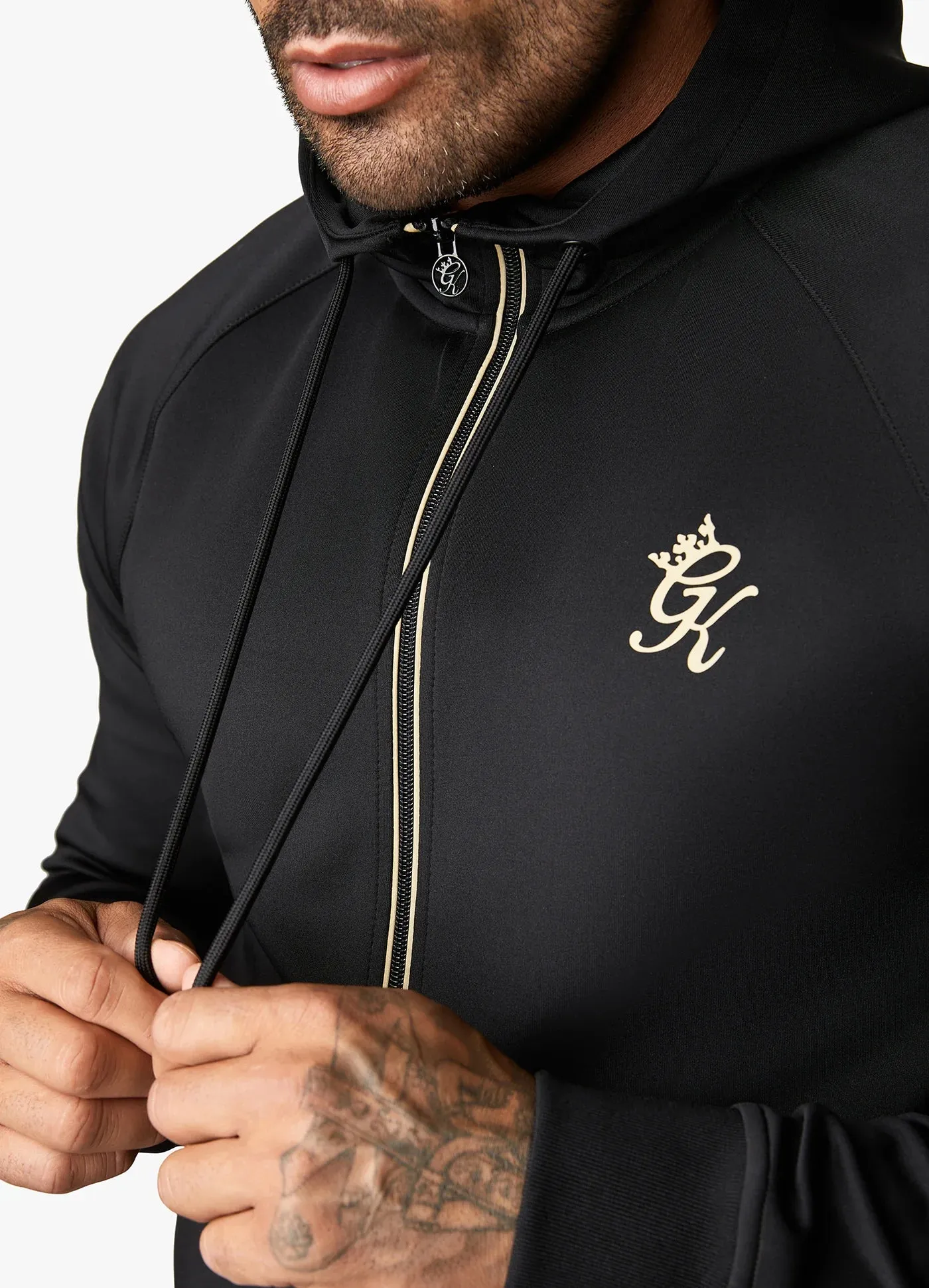 Gym King Full Zip Poly Hood