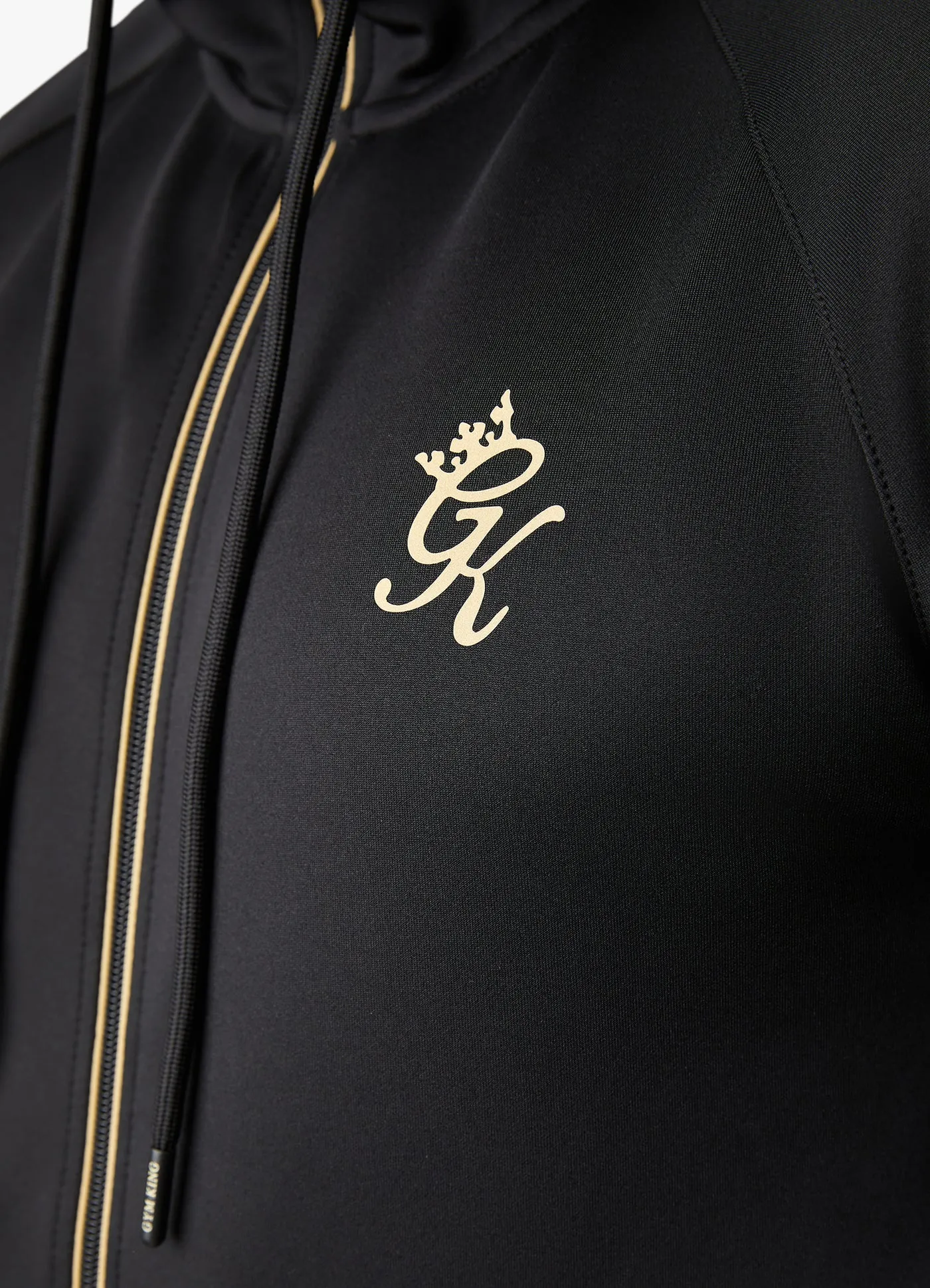 Gym King Full Zip Poly Hood