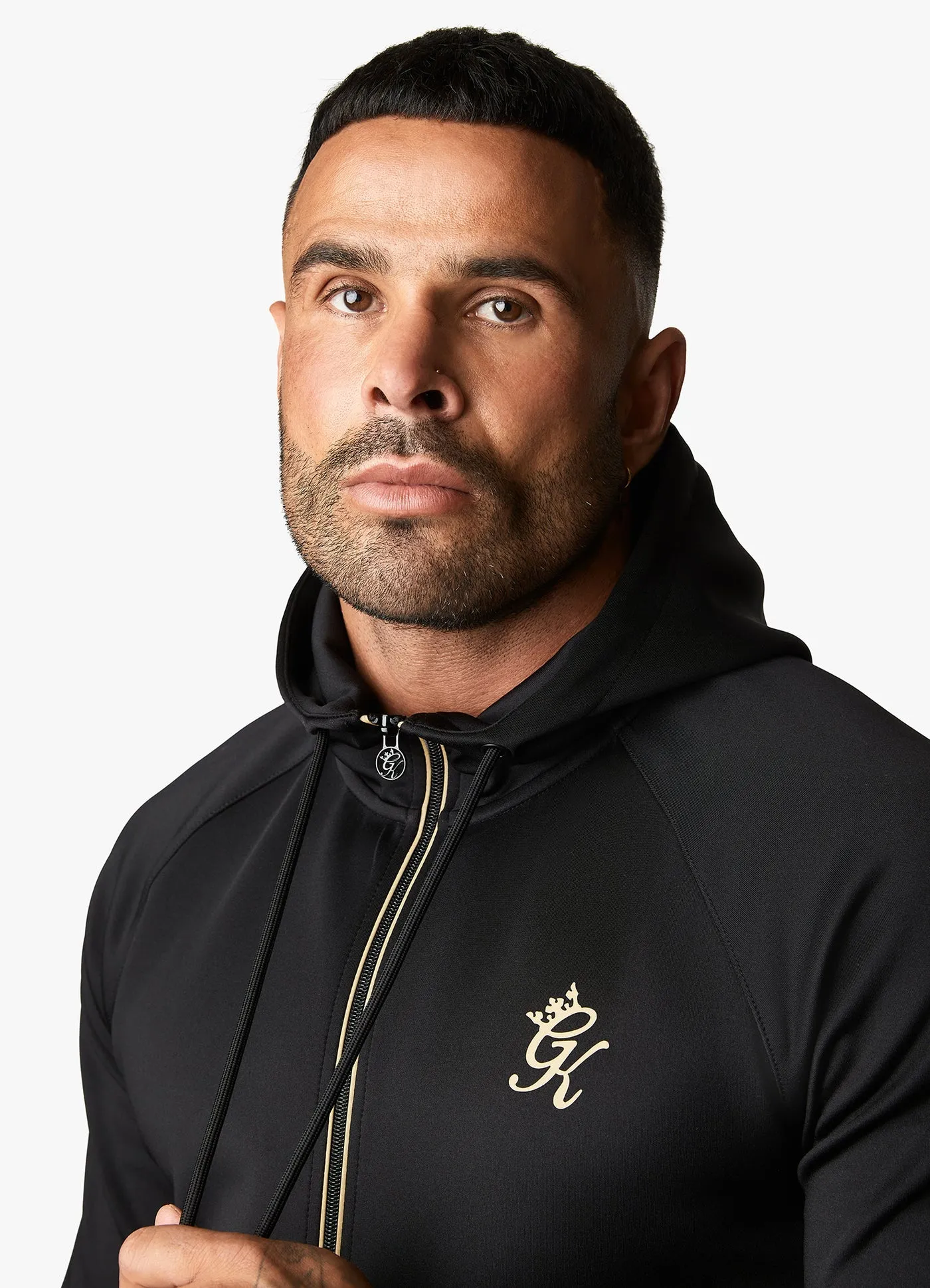 Gym King Full Zip Poly Hood