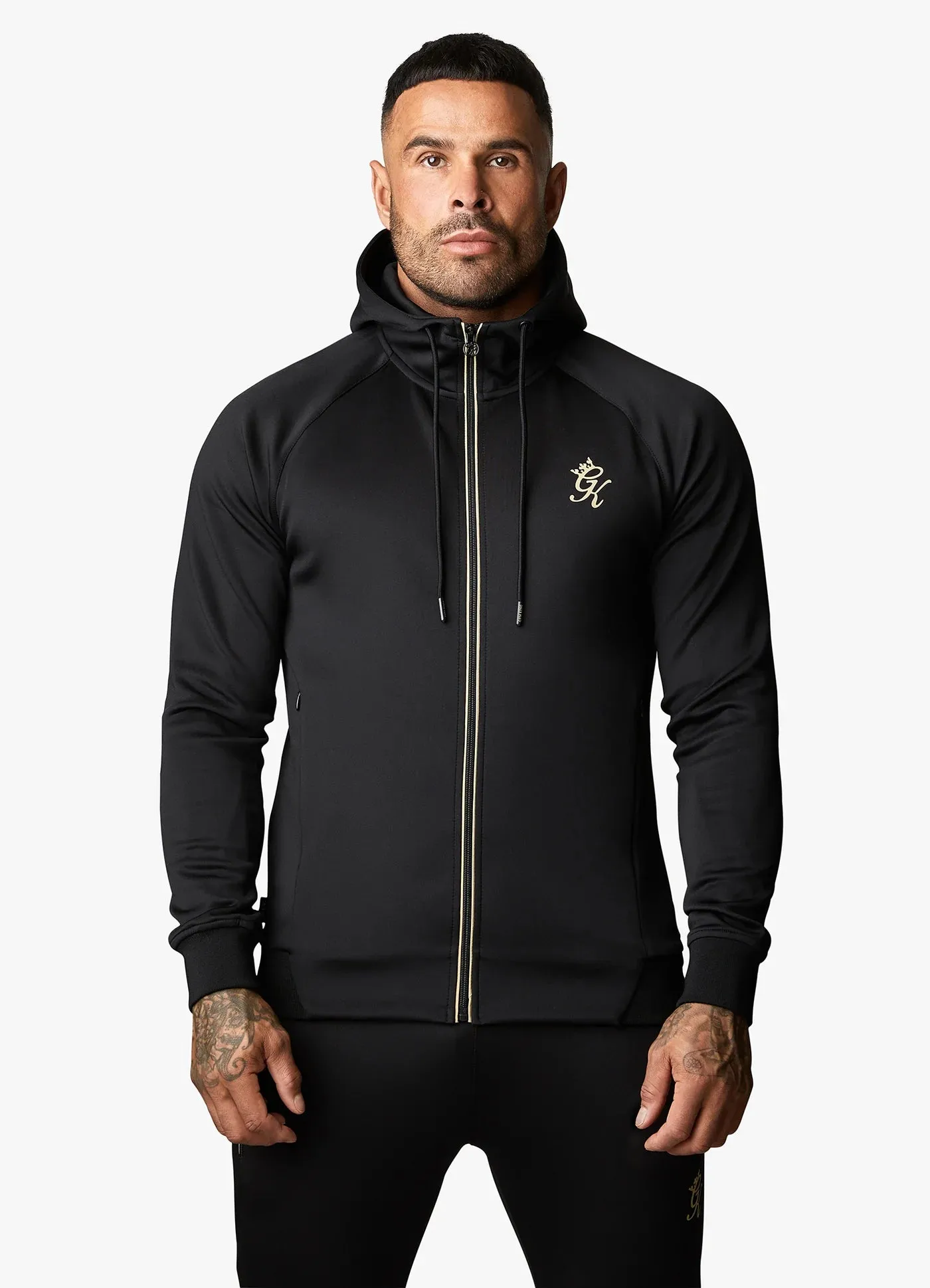 Gym King Full Zip Poly Hood