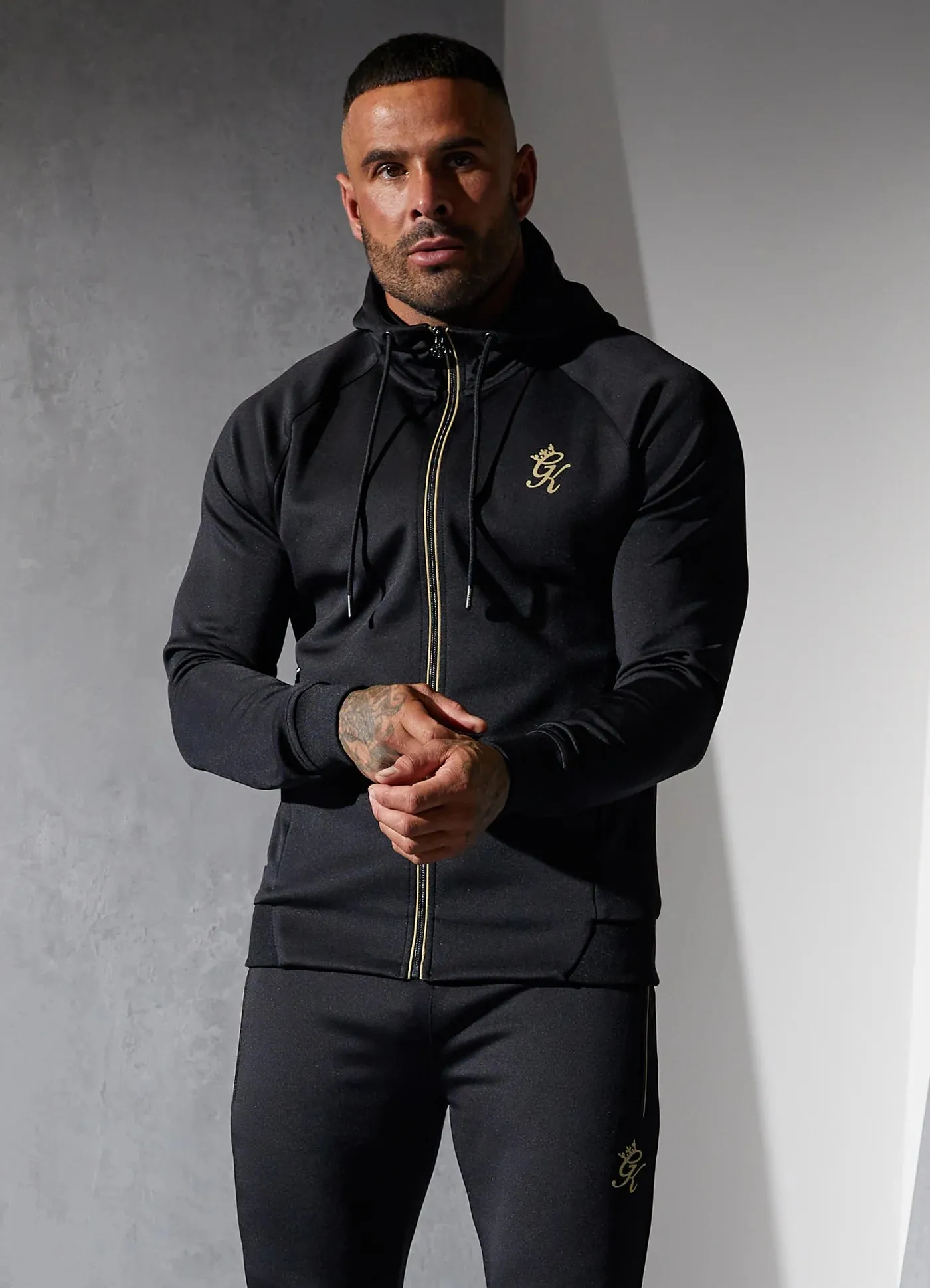 Gym King Full Zip Poly Hood