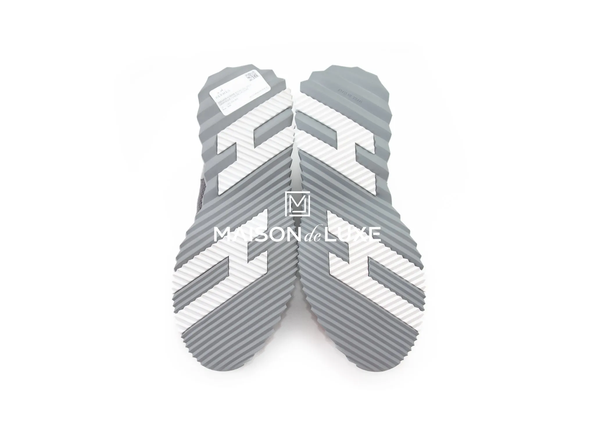 Hermes Men's Gris Brume Bouncing 42 Sneaker