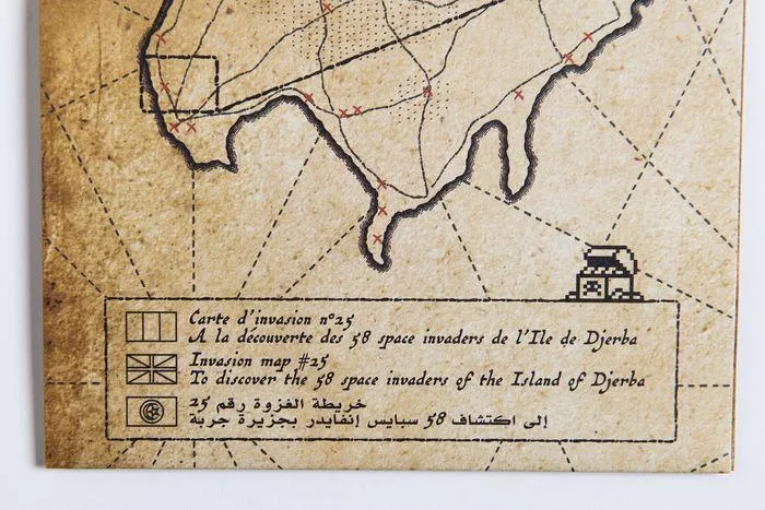 Invasion Map of Djerba Island