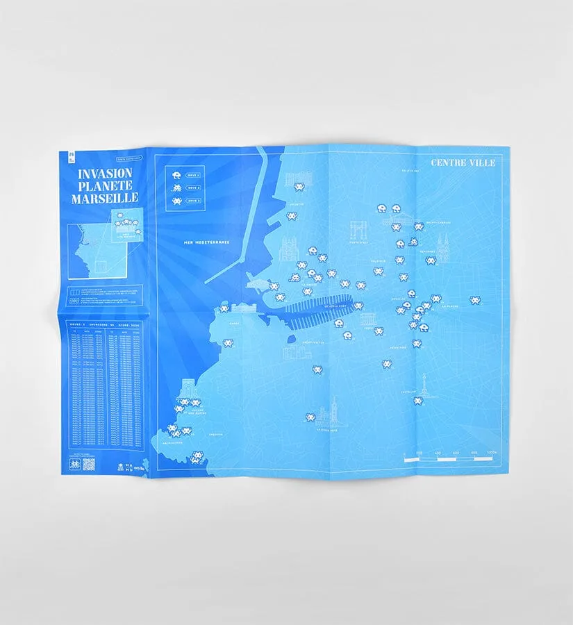 Invasion Map of Marseille