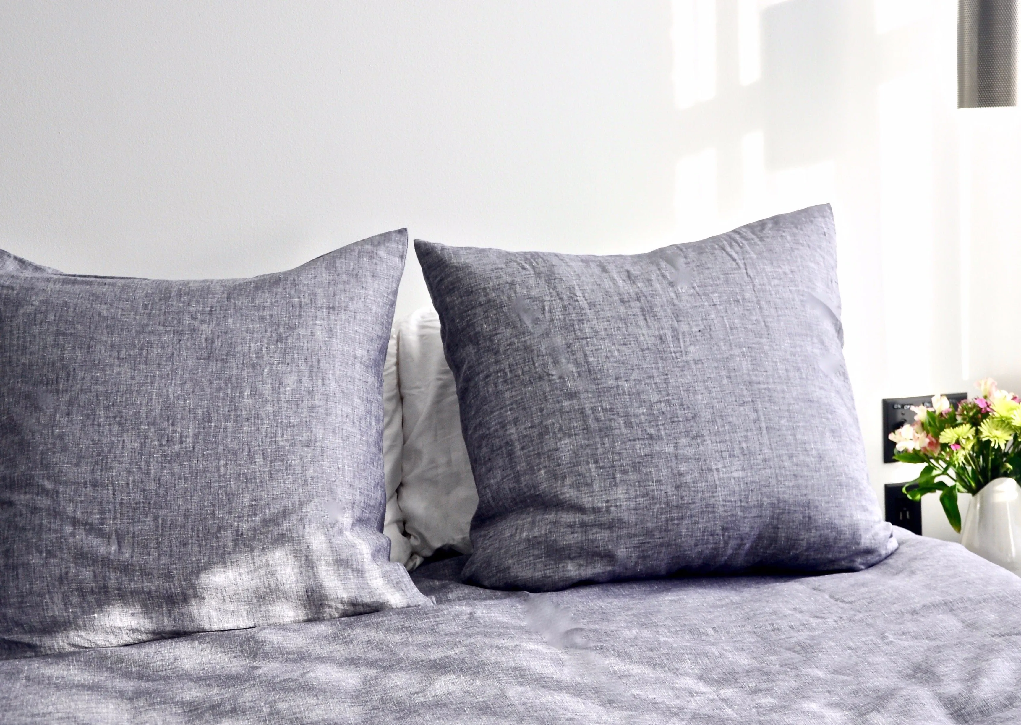 Jean Puddle Textured Throw Pillow