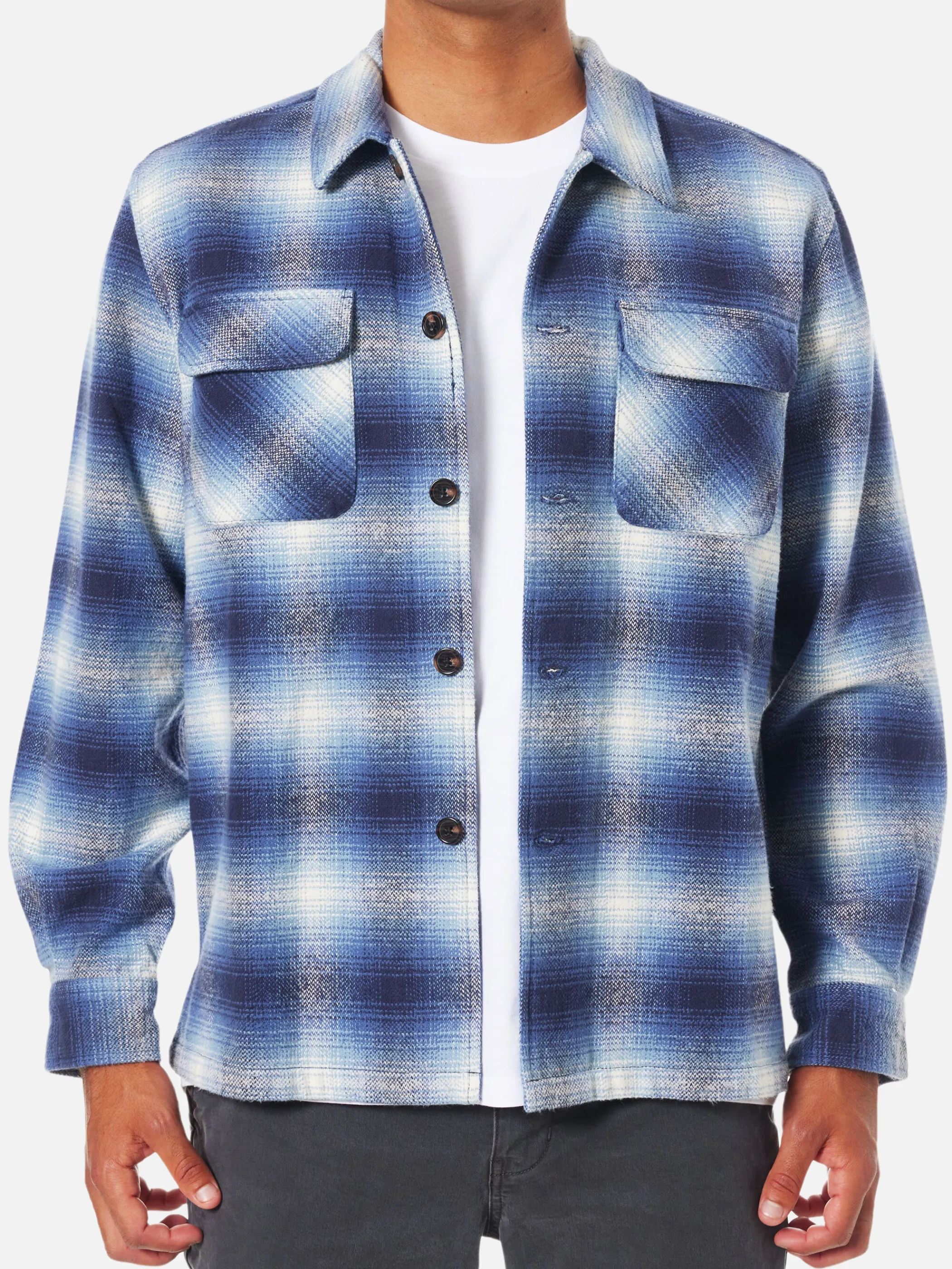 Katin Shiloh Flannel - Polar Navy