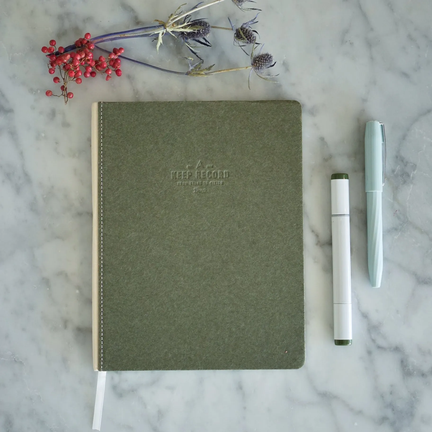 Keep Record Notebook