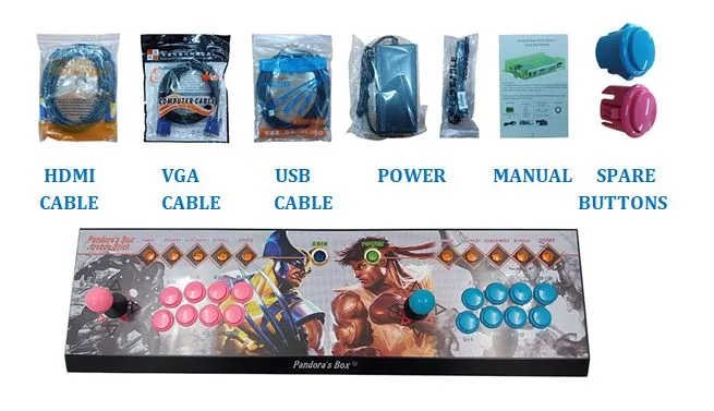 KING OF ARCADES EX ANDROID FULL HD Arcade Games Console WR - 3,300 in 1