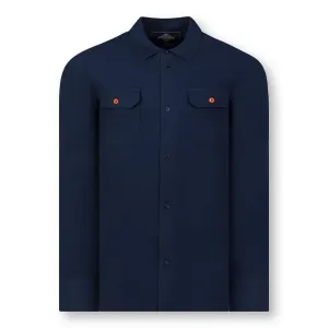 KTM Edge Flannel Shirt Blue