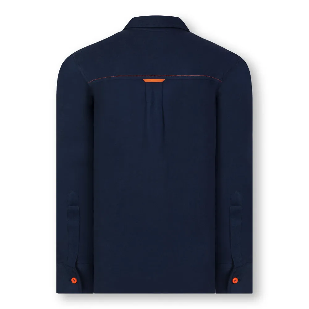 KTM Edge Flannel Shirt Blue