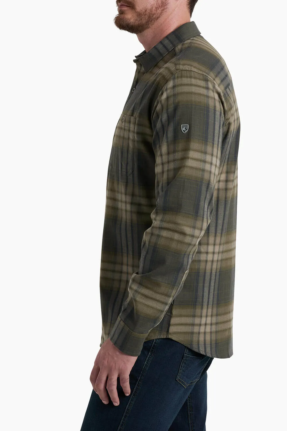 Kuhl Fugitive Flannel Shirt for Men in Smokey Sage | 7202-SMOKEYSAGE