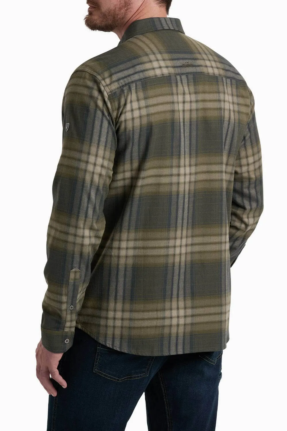 Kuhl Fugitive Flannel Shirt for Men in Smokey Sage | 7202-SMOKEYSAGE