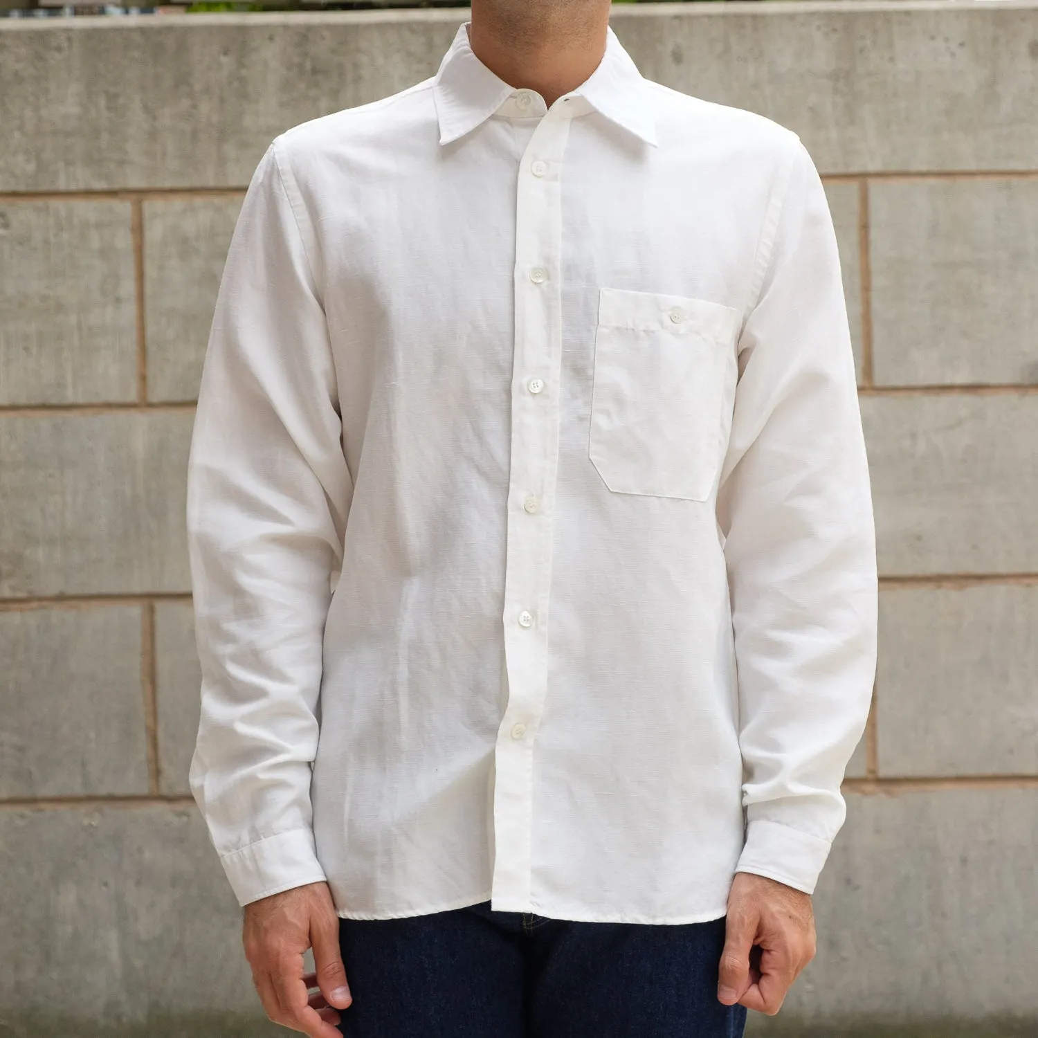 Lanca Shirt in Ecru