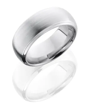 Lashbrook Cobalt Chrome Band With Satin and Polish Finishes, SCC8DB SATIN-POLISH