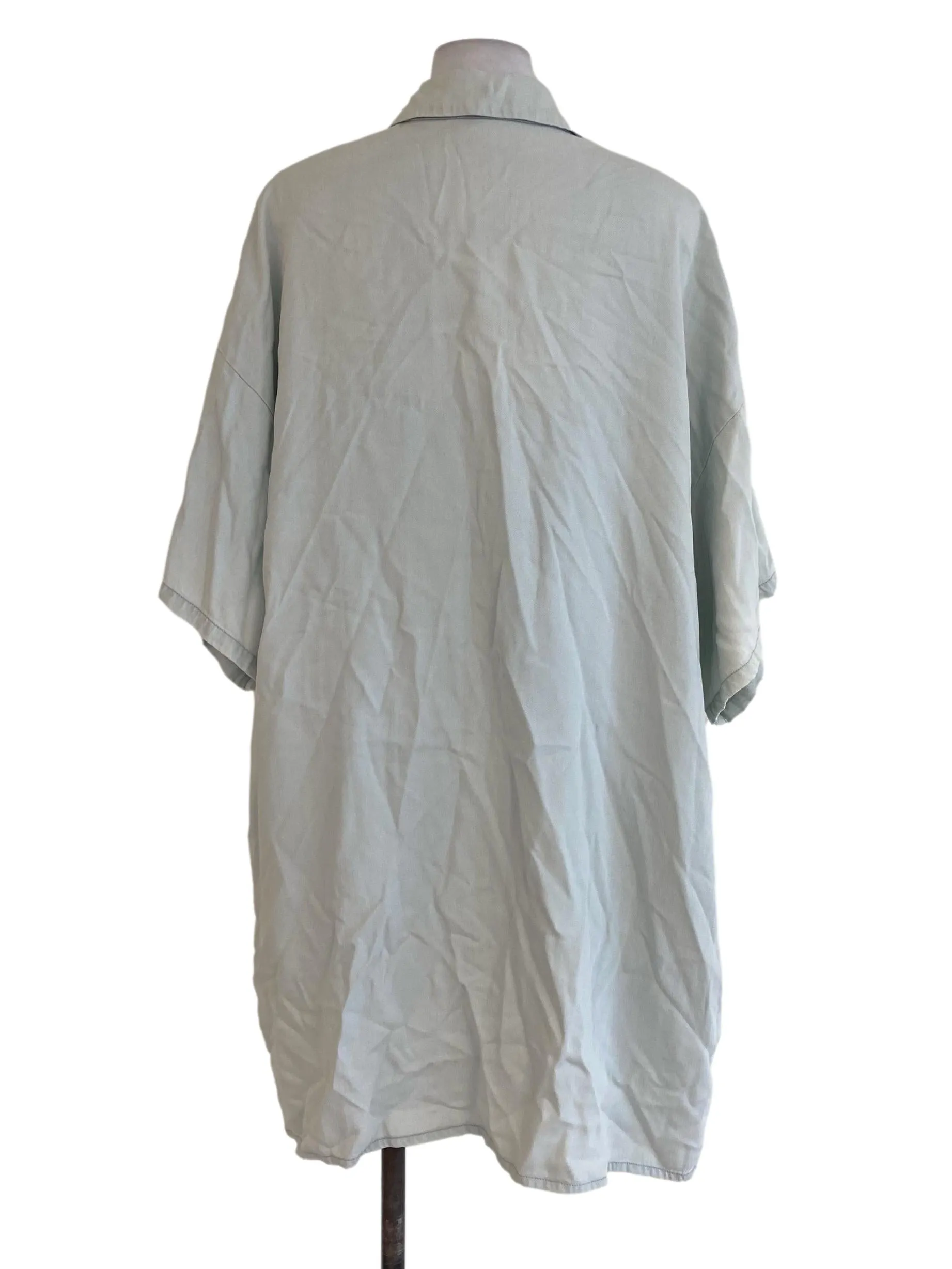Light Mint Shirt Dress