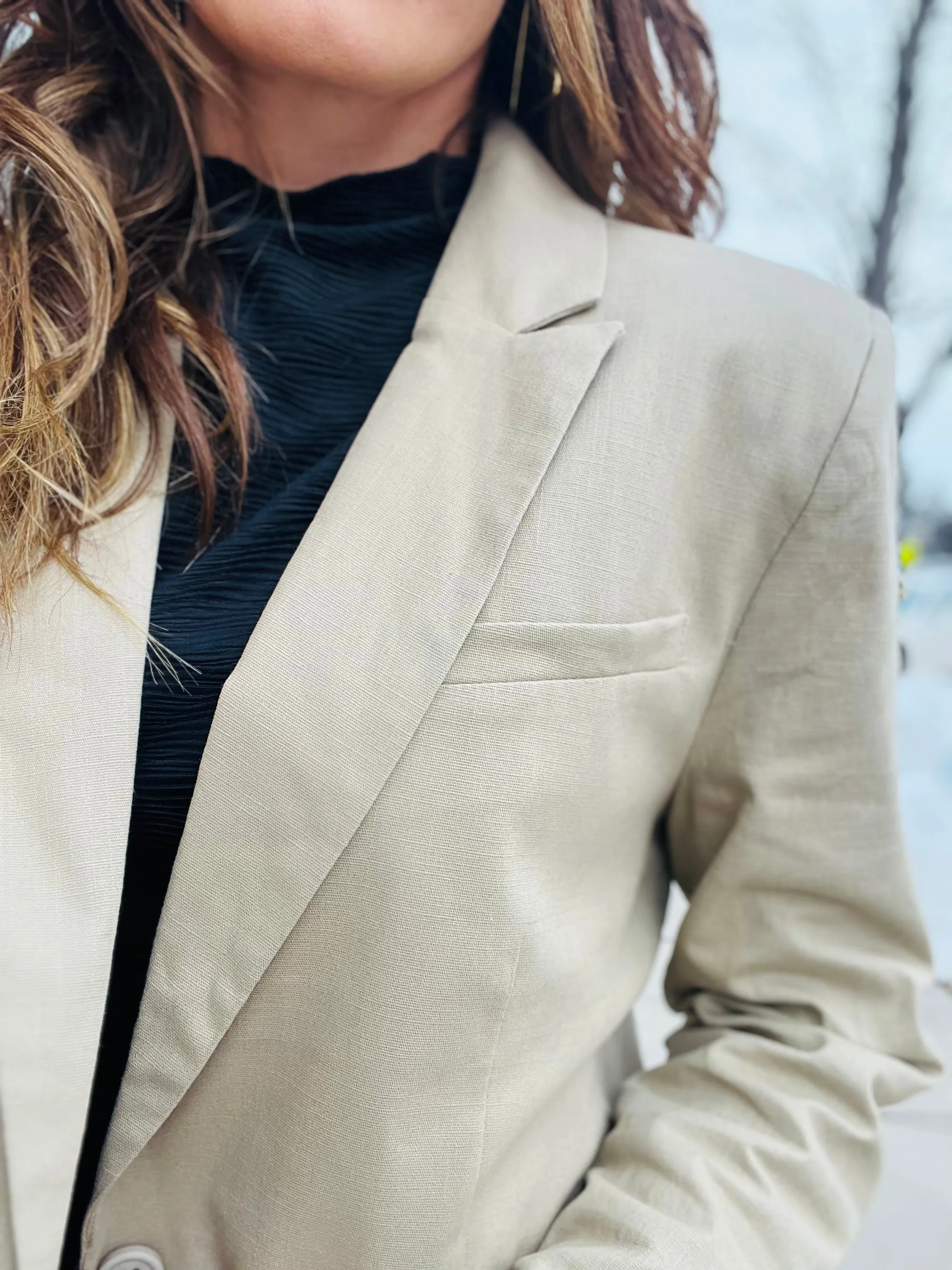 Linen Blazer