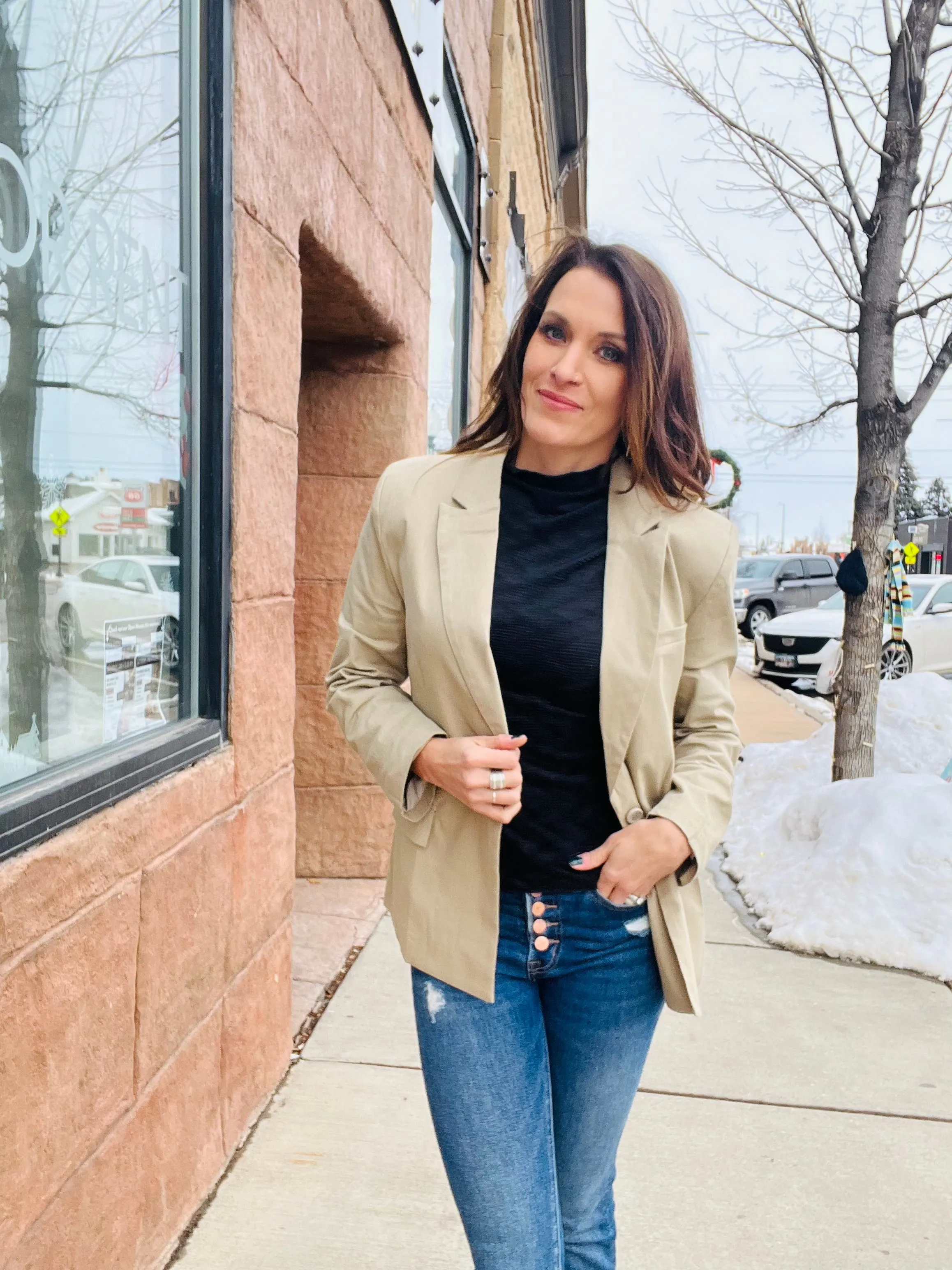 Linen Blazer