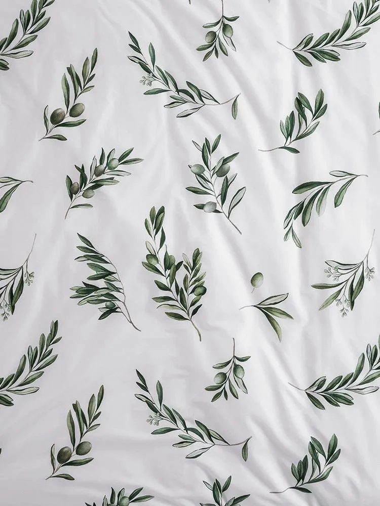 Linen House White Eleni Duvet Cover Set