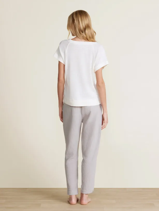 Linen Raglan Tee