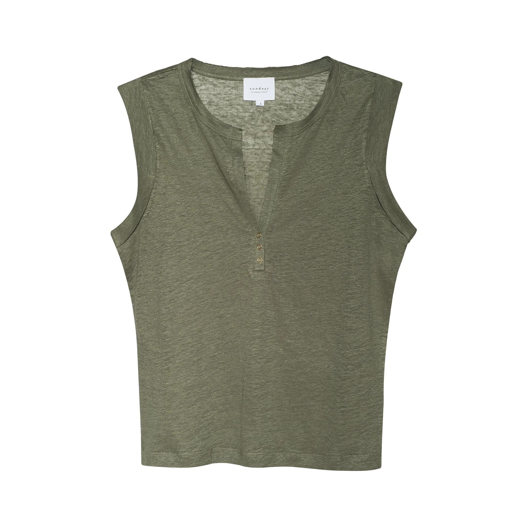 LINEN SKY TEE
