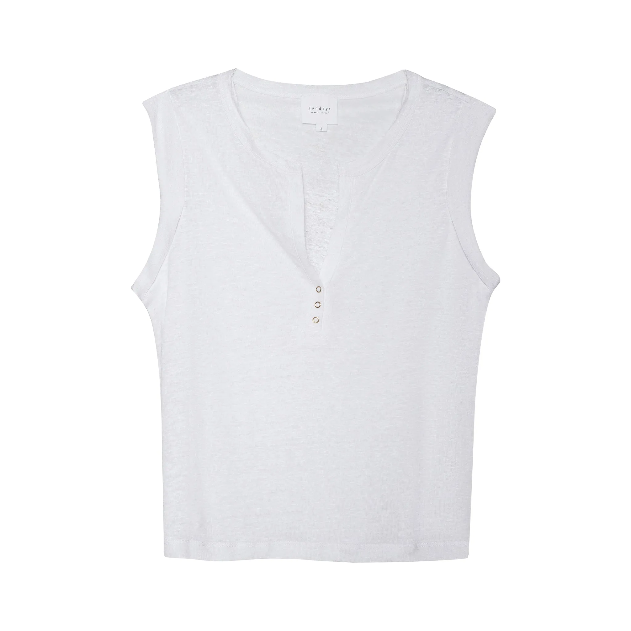 LINEN SKY TEE