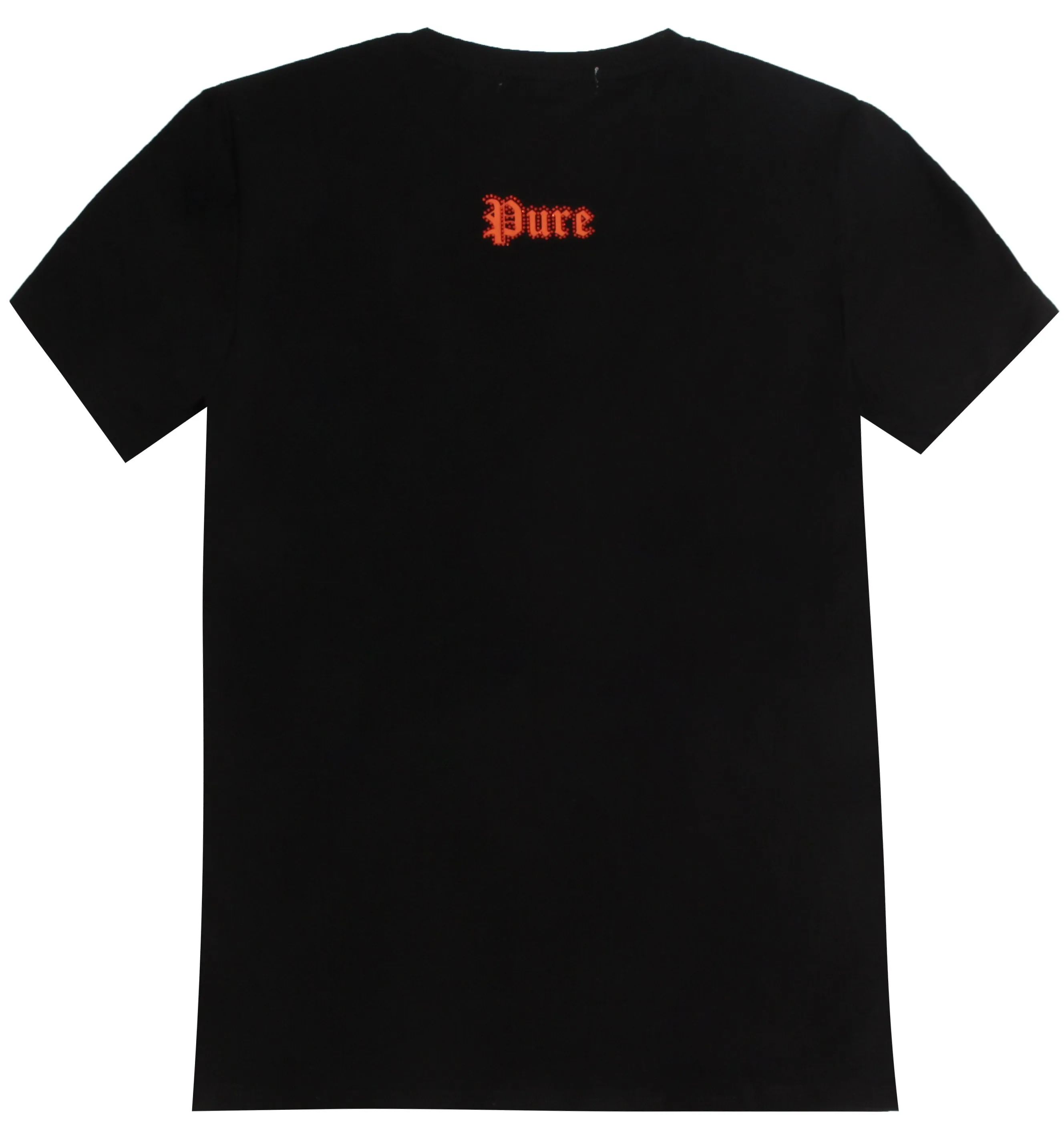 Logo Tee With Orange Diamond Logo