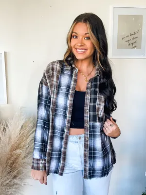 LUCKY IN LOVE FLANNEL