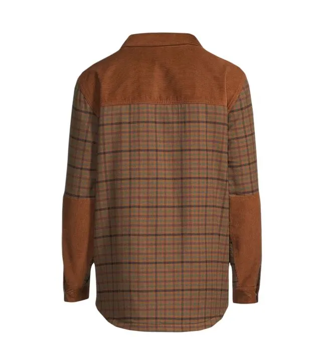 Men's Foley Thin Line Plaid Shacket