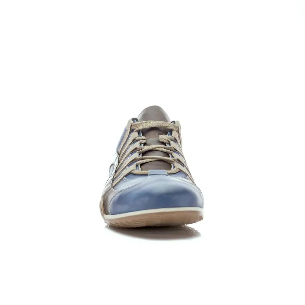 Men's GrandPrix Sneaker in Laguna Seca (Ocean Blue and Sand)