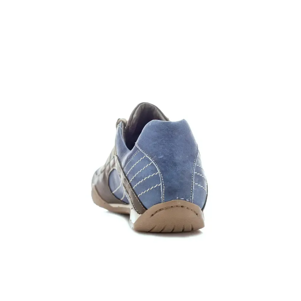 Men's GrandPrix Sneaker in Laguna Seca (Ocean Blue and Sand)