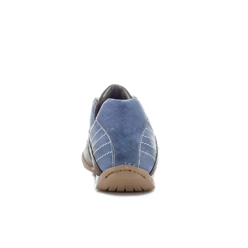 Men's GrandPrix Sneaker in Laguna Seca (Ocean Blue and Sand)