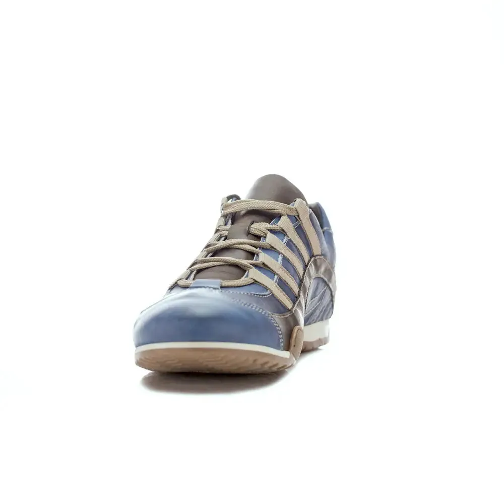Men's GrandPrix Sneaker in Laguna Seca (Ocean Blue and Sand)