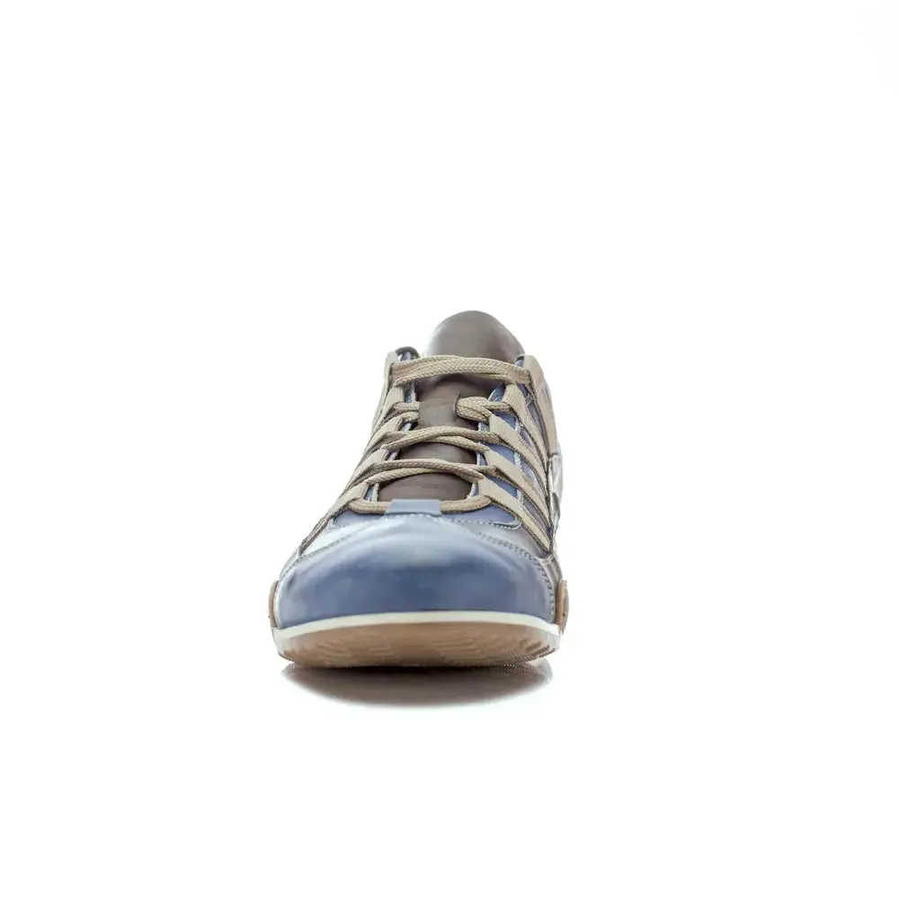 Men's GrandPrix Sneaker in Laguna Seca (Ocean Blue and Sand)
