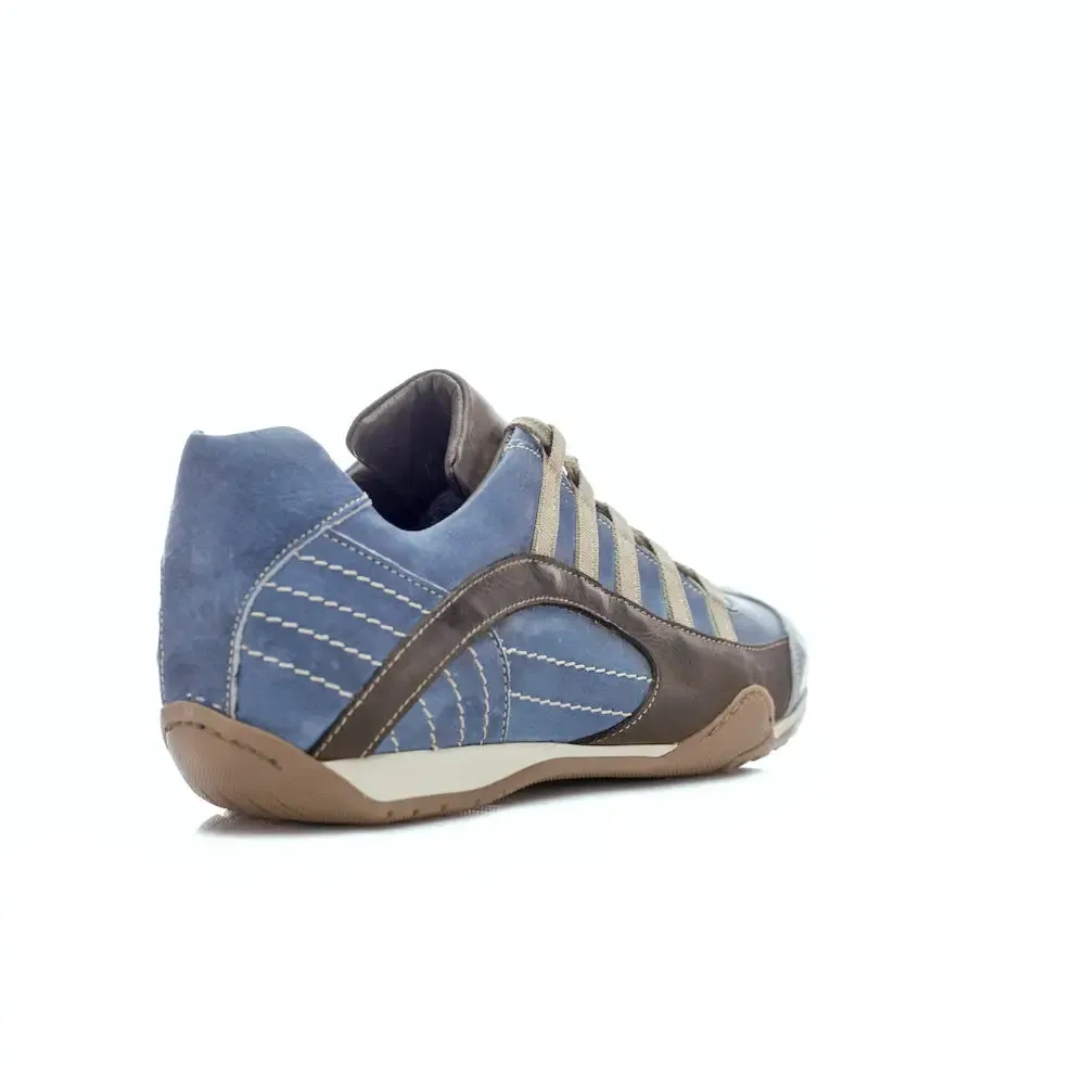 Men's GrandPrix Sneaker in Laguna Seca (Ocean Blue and Sand)