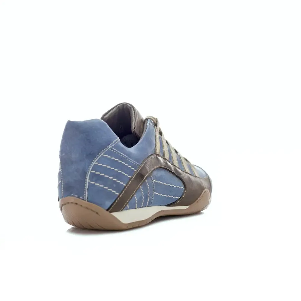 Men's GrandPrix Sneaker in Laguna Seca (Ocean Blue and Sand)