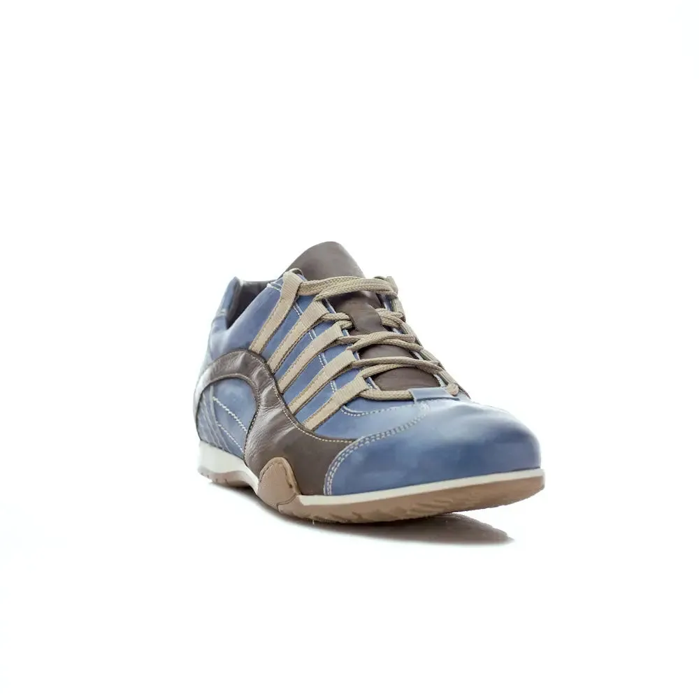 Men's GrandPrix Sneaker in Laguna Seca (Ocean Blue and Sand)