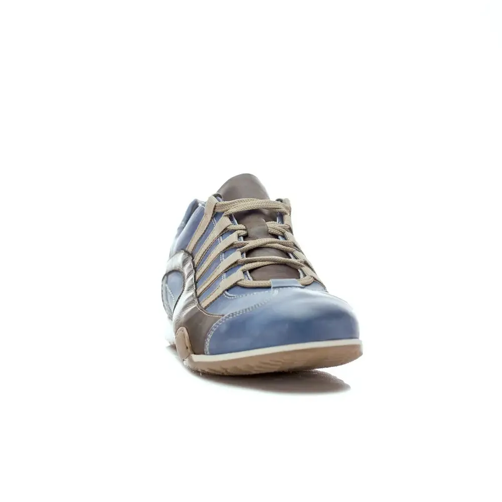Men's GrandPrix Sneaker in Laguna Seca (Ocean Blue and Sand)